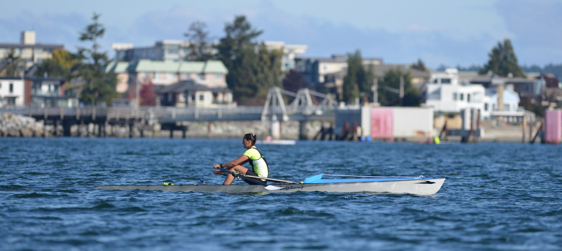 Le Canada en action aux premières finales de sprints sur plage de World Rowing