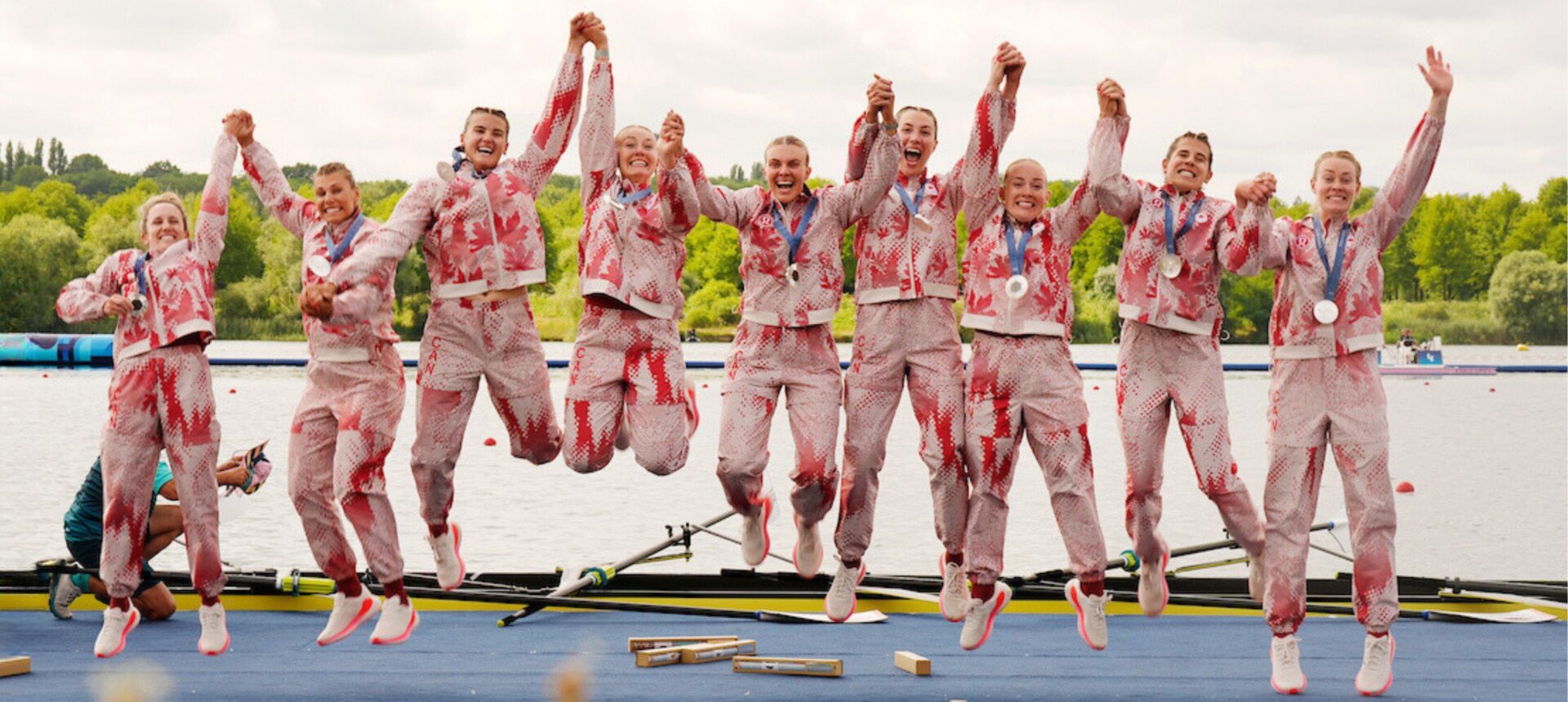 Le huit féminin du Canada remporte l’argent aux Jeux olympiques de Paris 2024