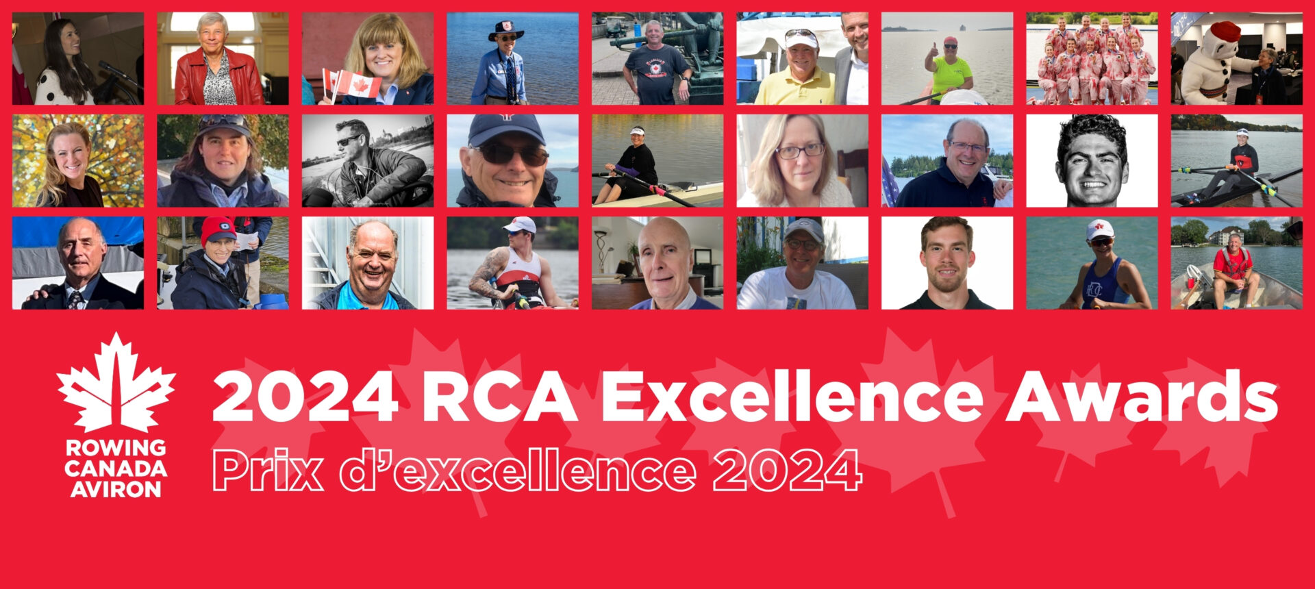 Annonce des lauréats des prix d’excellence 2024 de Rowing Canada Aviron