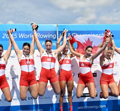 Championnats du monde U23 de World Rowing 2025 : Un podium pour le huit féminin en Pologne