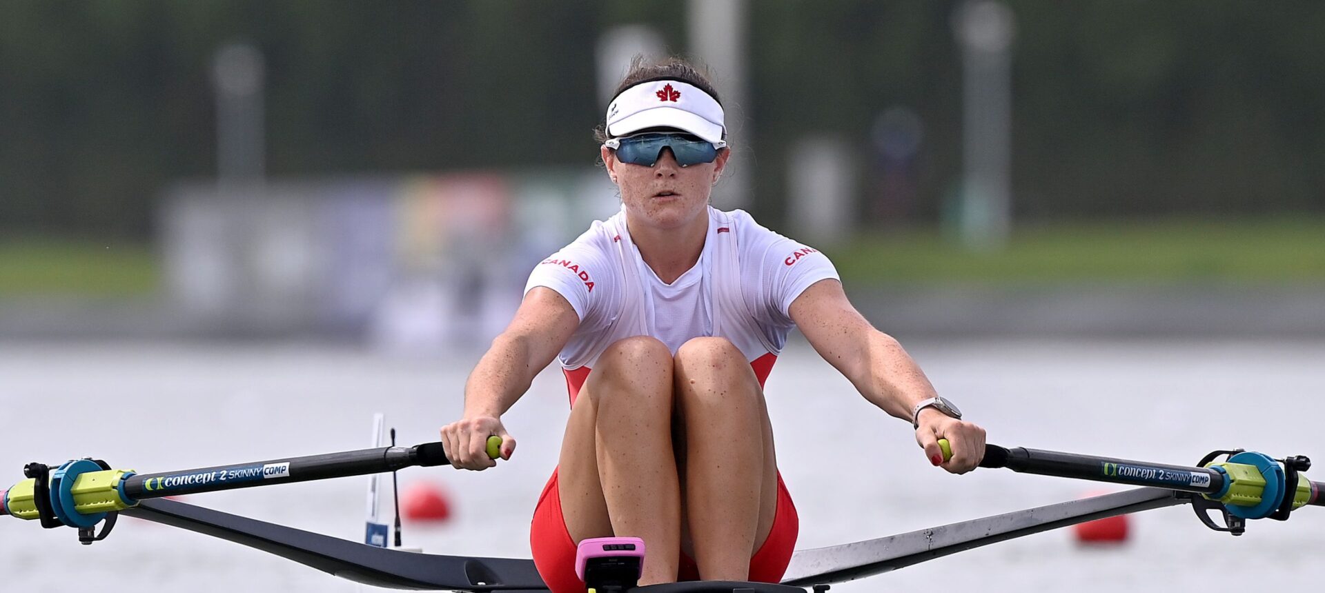 Karissa Riley sprinte vers les demi-finales des Championnats du monde au skiff poids léger féminin