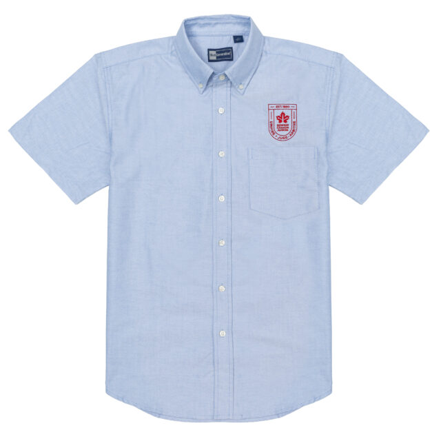 Chemise Oxford à manches courtes pour juges-arbitres (BlueGeneration)