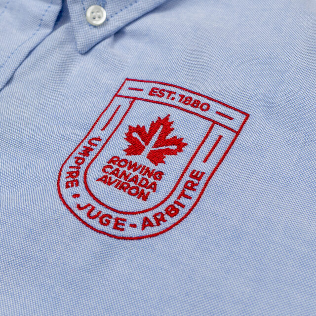 Chemise Oxford à manches longues pour juges-arbitres(BlueGeneration)