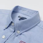 Chemise Oxford à manches longues pour juges-arbitres(BlueGeneration)