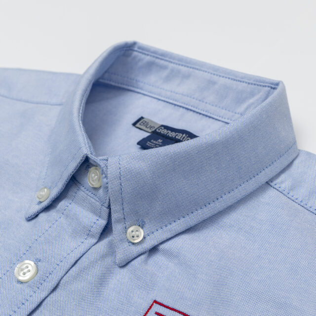 Chemise Oxford à manches longues pour juges-arbitres(BlueGeneration)