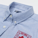 Chemise Oxford à manches courtes pour juges-arbitres (BlueGeneration)