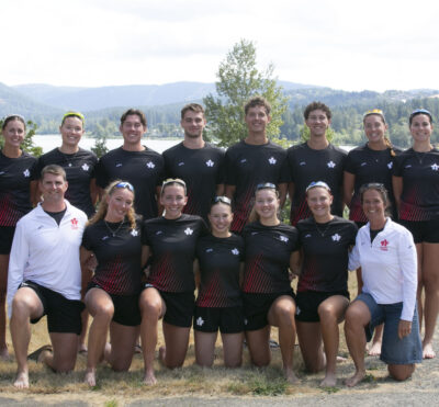 Rowing Canada Aviron dévoile la composition des équipages canadiens pour des compétitions internationales U19 et U23 en 2026